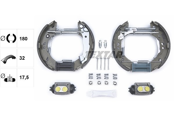 Textar Bremsbackensatz Hinterachse FüR Hyundai-image