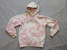 Parks Project Hoodie Mens Small Pink Tie-Dye Prospect Park Brooklyn Graphic