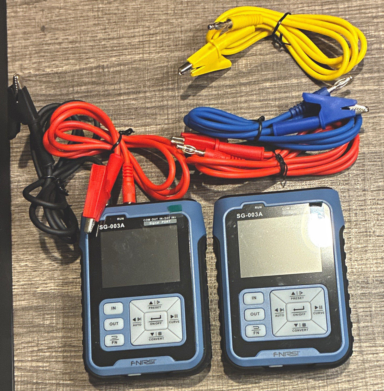 FNIRSI SG-003A Loop Calibrator Set, 2 Units w/ Test Leads Handheld Tester