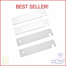 4PCS WE3M51 WE3M52 Clothes Dryer Teflon and Nylon Drum Bearing Slide Replacement
