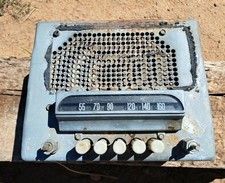 Vintage Autocartruck Tube Radio Unbranded See Photos