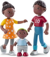 Haba 306696 Little Friends Spielset Familienzeit ZubehöR Biegepuppe Puppe 3+