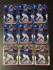 (9) 2023 Bowman Chrome Sapphire & Chrome PEDRO RAMIREZ 1st Rookie #BCP-2 Cubs