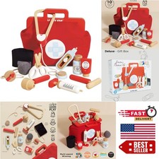 Honeybake Doctor's Play Set - Fun Educational Role Play Kit for Young Doctors