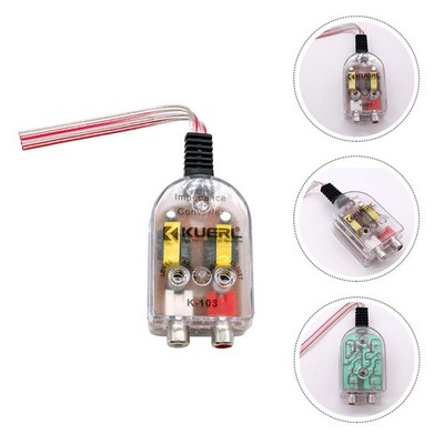 2 Stück Car-Audio-Konverter Hochfrequenz-zu-Niederfrequenz-Konvertergeräte