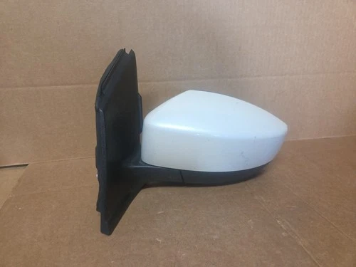 2017 - 2019  FORD ESCAPE LEFT DRIVER SIDE VIEW MIRROR POWER WHITE OEM M187