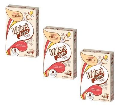 Wyler's Light Vanilla - Singles to Go Powdered Drink Mix - Pack of 3-8 Per... 