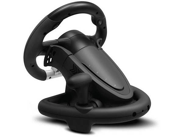Volante - Krom K-Wheel, Juego de volante y pedales, PC/PS3/PS4/Xbox One
