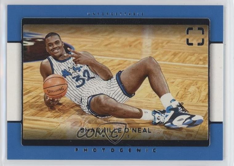 2021-22 Panini Photogenic Unforgettable Shaquille O'Neal #10 HOF 0p6y