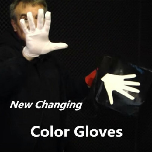 Rossy Stage Magic Color-Changing Gloves Classic Illusion Trick