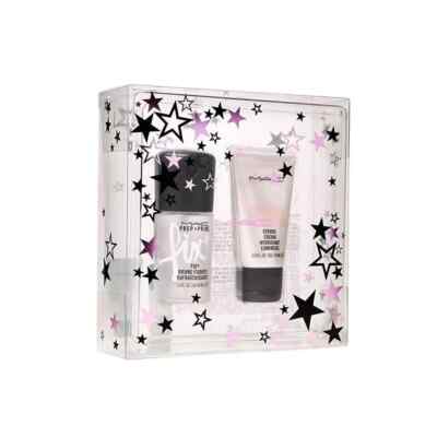 MAC STARS OF SKINCARE Kit Set Prep + Prime Fix & Strobe Cream New in Box