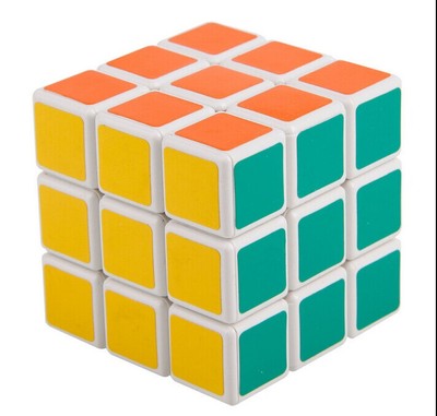 Shengshou 3x3x3 Ultra smooth Spring Speed Magic Cube 3x3 Puzzle White Xmas Gift
