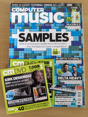 Computer Music Magazine Issue  182 (October 2012, Samples, Delta Heavy, DVD)