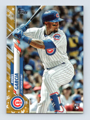 2020 Topps Gold Star #283 Robel Garcia Chicago Cubs Rookie