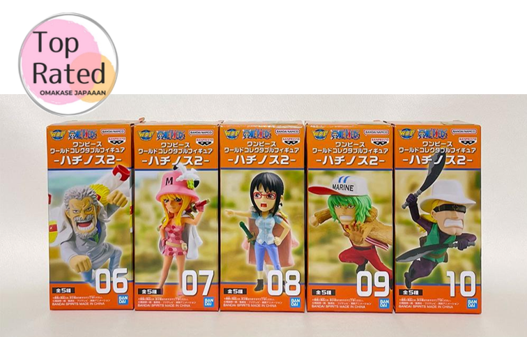 One Piece World Collectable Figure WCF Hachinosu 2 Set of 5