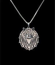 Persian Cat Silver Charm Pendant Necklace, Gifts for Her, Friend Gifts Cat Lover