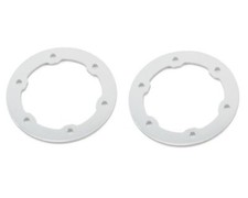 Aluminum Beadlock Rings Silver  2 