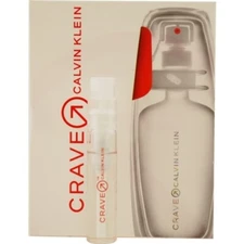 ( 2 ) Crave  by Calvin Klein 2 Vials 1.5 ml Travel Size...
