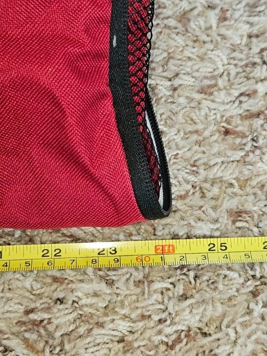 Bolso de Lona Cleveland Cavaliers NBA Rojo Logo Foto 3 de 4