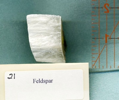 FELDSPAR GEM SPECIMEN - BEAUTIFUL WHITE TEXTURE - GREAT FOR MINERAL COLLECTOR