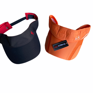 orange puma visor