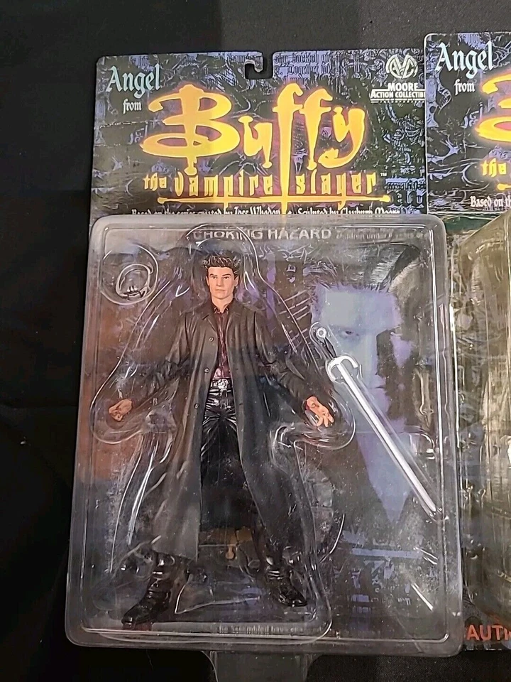 Figuras coleccionables de acción ANGEL de Buffy The Vampire Slayer Moore - LOTE DE 3 Foto 2 de 4