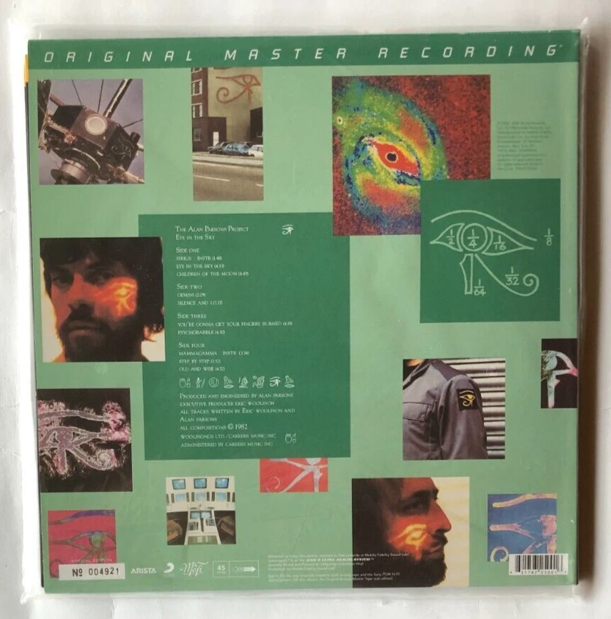 The Alan Parsons Project Eye In The Sky MFSL Vinyl Record New Sealed MFSL2500 - Image 2 of 4