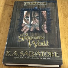 The Spine of the World by R.A. Salvatore 1999 1st Edition/Print TSR Hardcover/DJ