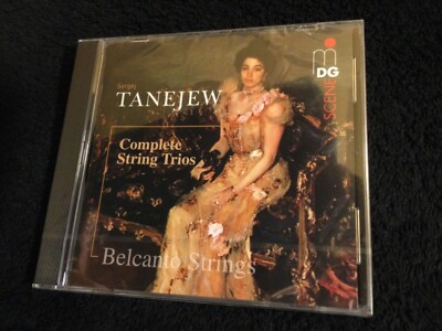 Sergej Tanejew : Complete String Trios CD new Belcanto Strings German Import