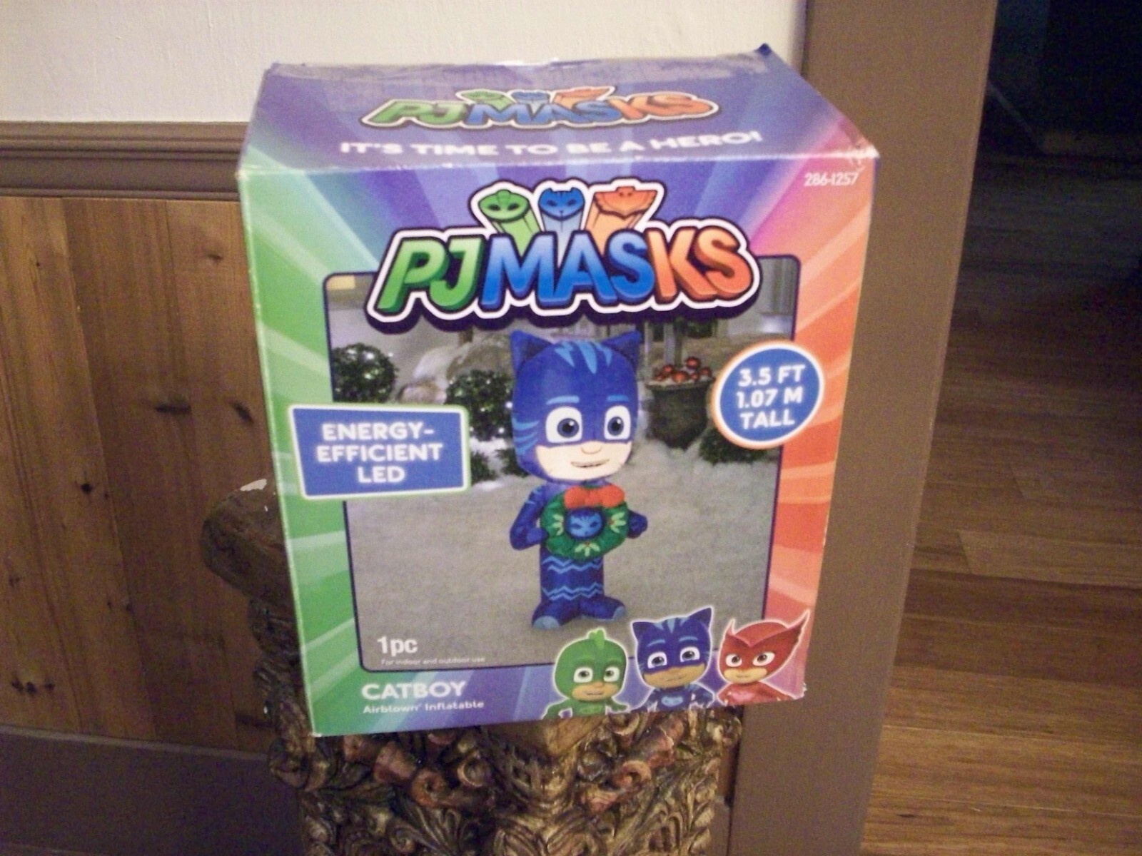 Gemmy 3.5' Airblown PJ MASKS CatBoy Lighted Christmas Inflatable RARE