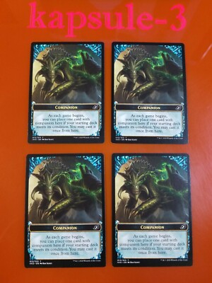 4x Companion | TOKEN 013/013 | Ikoria Lair of Behemoths | MTG Magic Cards