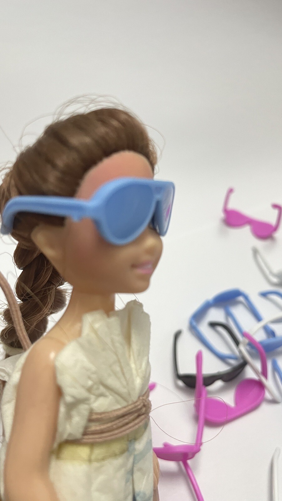20 PCS dolls Accessories  5 colors glasses  - 11.5 in doll  glasses @90