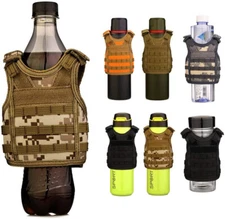 Camping Mini Beverage Cooler Adjustable Detachable Tactical Vest Beer Vest
