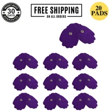 Tens Unit Replacement Pads Reusable Attachment Snap On 3.5mm 20 Electrodes Pads