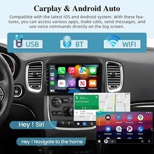 NEW 9'' Car Stereo Radio Android Navigation 2 64GB For 2014-2020 Dodge Durango