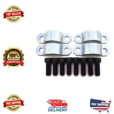 116/00525 & 826/00892 - JCB BACKHOE  PROPSHAFT STRAP & SCREWS 4 PCS.