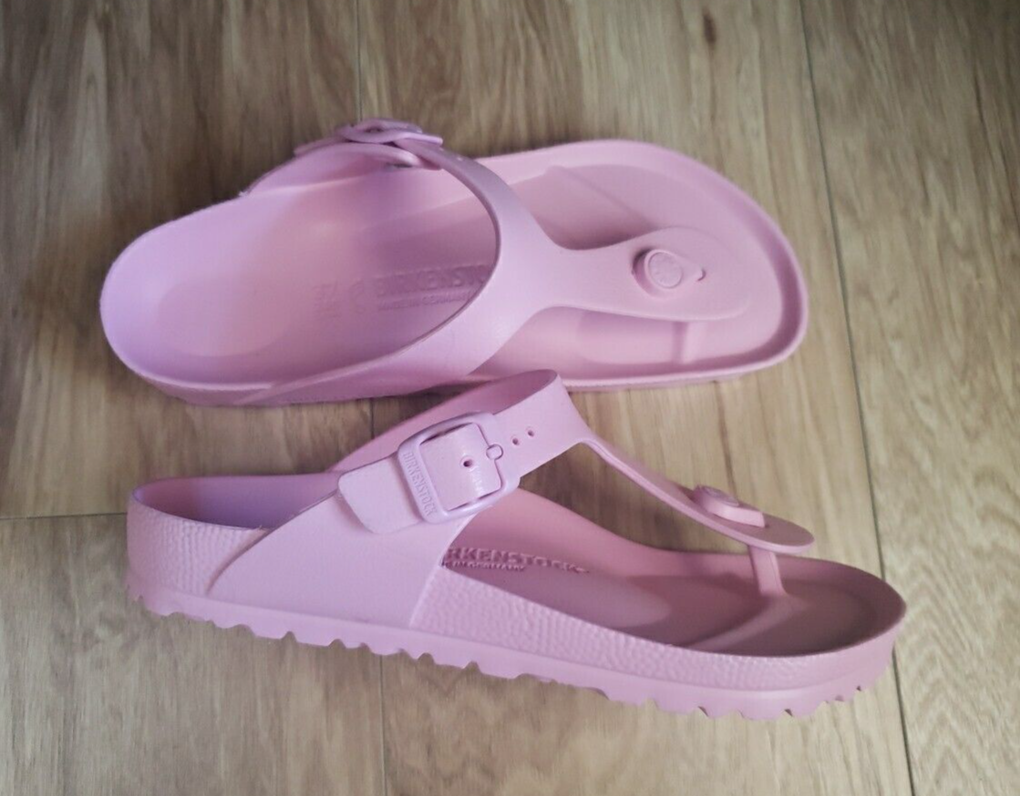 Birkenstock Gizeh Essentials EVA Thong Sandal Fondant Pink US EUR 37  Regular