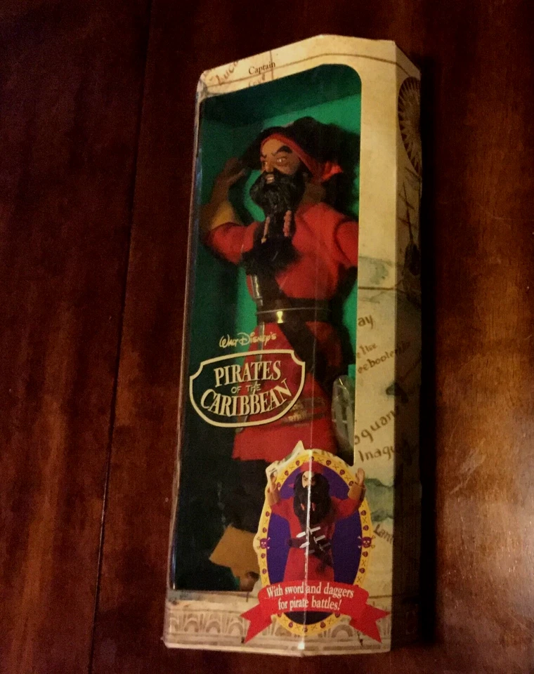 老式迪士尼加勒比海盗独家海盗美泰船长新品! — 第 4/4 张图片