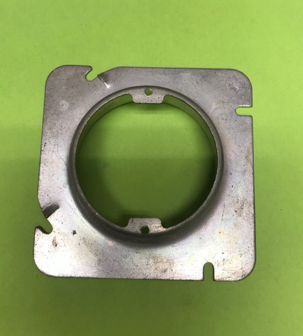 Bowers 601CD 411/16" Square Electrical Box 11/4" Raised Round Mud