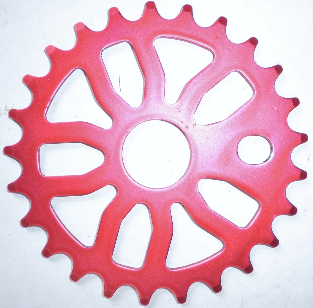 YOUTH RED 25T BMX BICYCLE CHAIN RING BIKE PARTS 374-2
