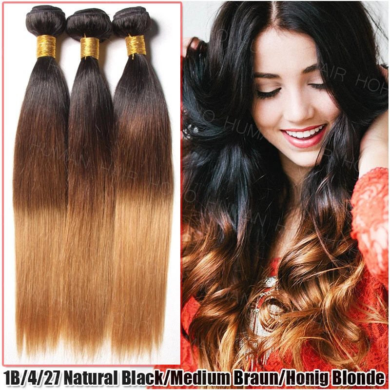 Extensiones de cabello humano virgen extra gruesas 3 paquetes/300G trama tejida EE. UU. Foto 3 de 4