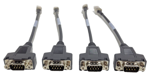 LOT OF 4- NetApp 112-00054 0.2M RJ45 to DB9 Console Adapter Cable NEW ...