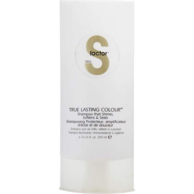 TIGI S Factor True Lasting Colour Shampoo   6.76 oz | Softens, Shines & Protects