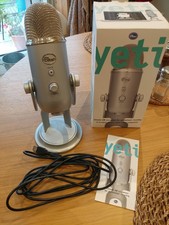 Blue Yeti Professional Usb Desktop Microphone Silver Used - Excellent Condition