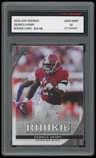 DERRICK HENRY 2016 LEAF ROOKIES 1ST GRADED 10 ROOKIE CARD RC TENNESSEE TITANS