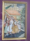 Rajasthan Hindu India Painting on Stone Figural Scene ca. 20th C — photo 5