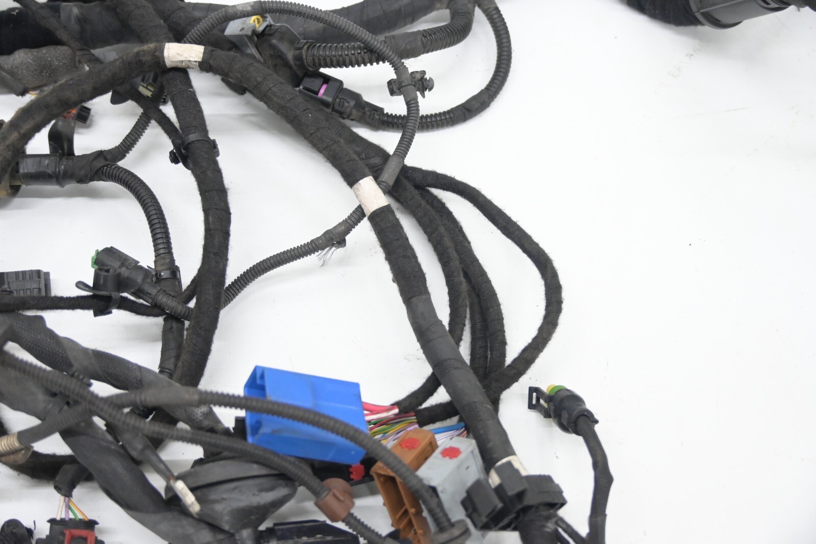 ⭐ 14-20 Maserati Ghibli Front Engine Bay Headlight Wiring Harness Plugs Oem
