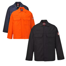 Portwest Bizweld Flame Resistant Welding Jacket Dual Hazard Protection BIZ2 UK