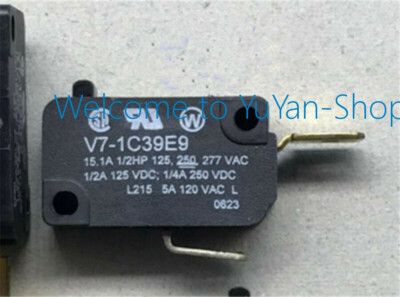 2pcs NEW   V7-1C39E9 2pins Micro Switch Normally closed  #E10
