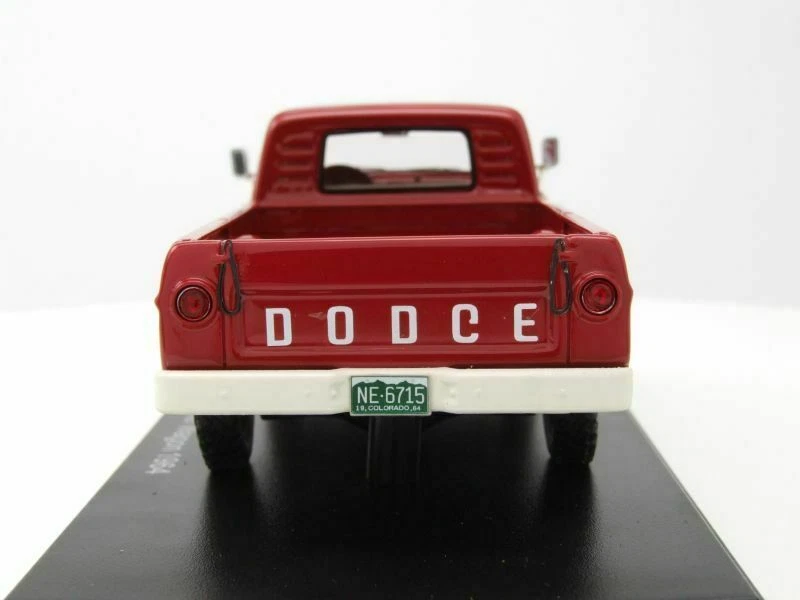 DODGE W200 POWER WAGON 1964 ROSSO NEO 46715 1/43 IN RESINA USA - Immagine 4 di 4